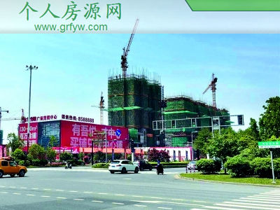 衢州新城吾悦广场项目商业主体区块将封顶